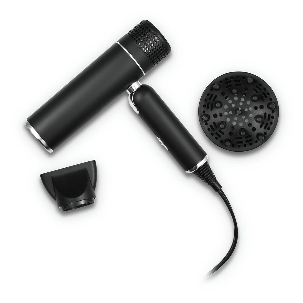 StyleCraft Secador de pelo ligero plegable Ace con potente motor co...