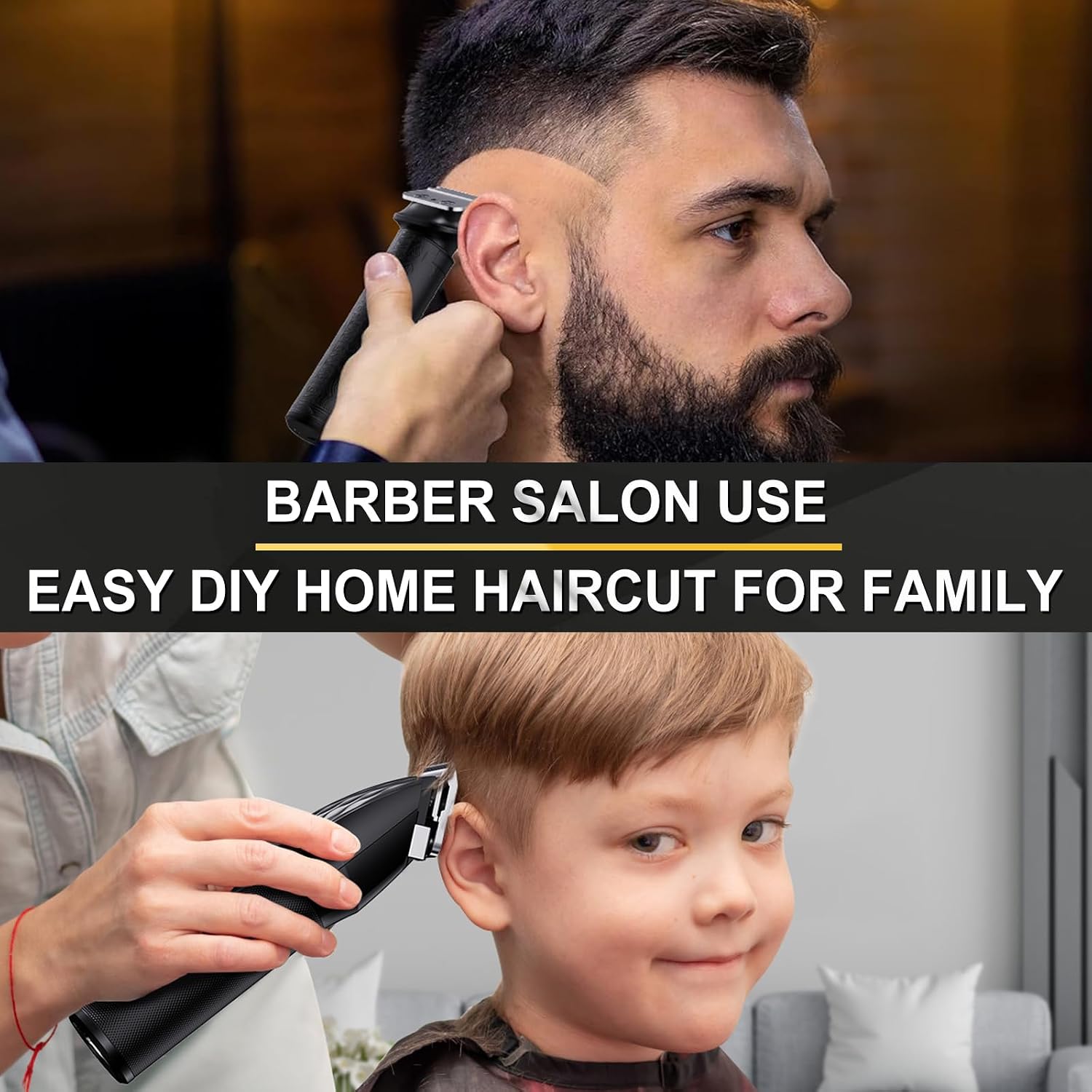 FADEKING® Cortadoras de pelo profesionales para hombres - Cortador...