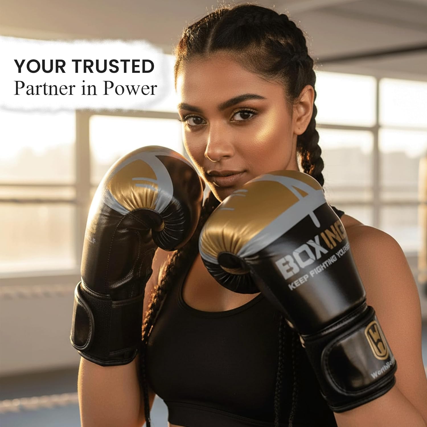 EVERVA HUB -Guantes de boxeo \u2013 Guantes de entrenamiento de pie...