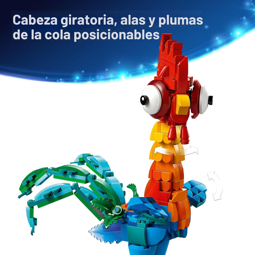 LEGO Disney Moana 2 Heihei - Juguete de construcción para niños, ni...