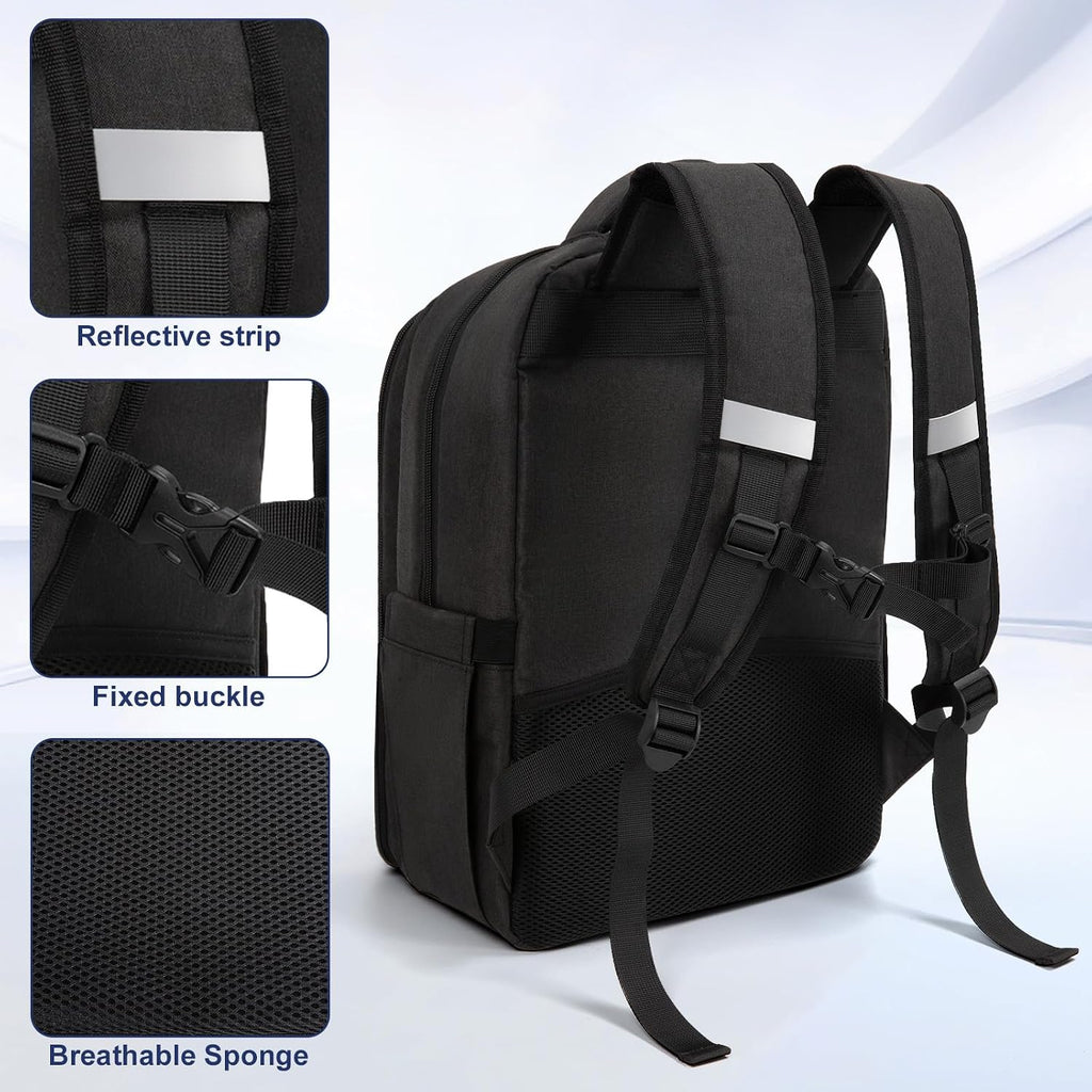 GDNasist Bolsa de suministros de peluquería, mochila portátil para...