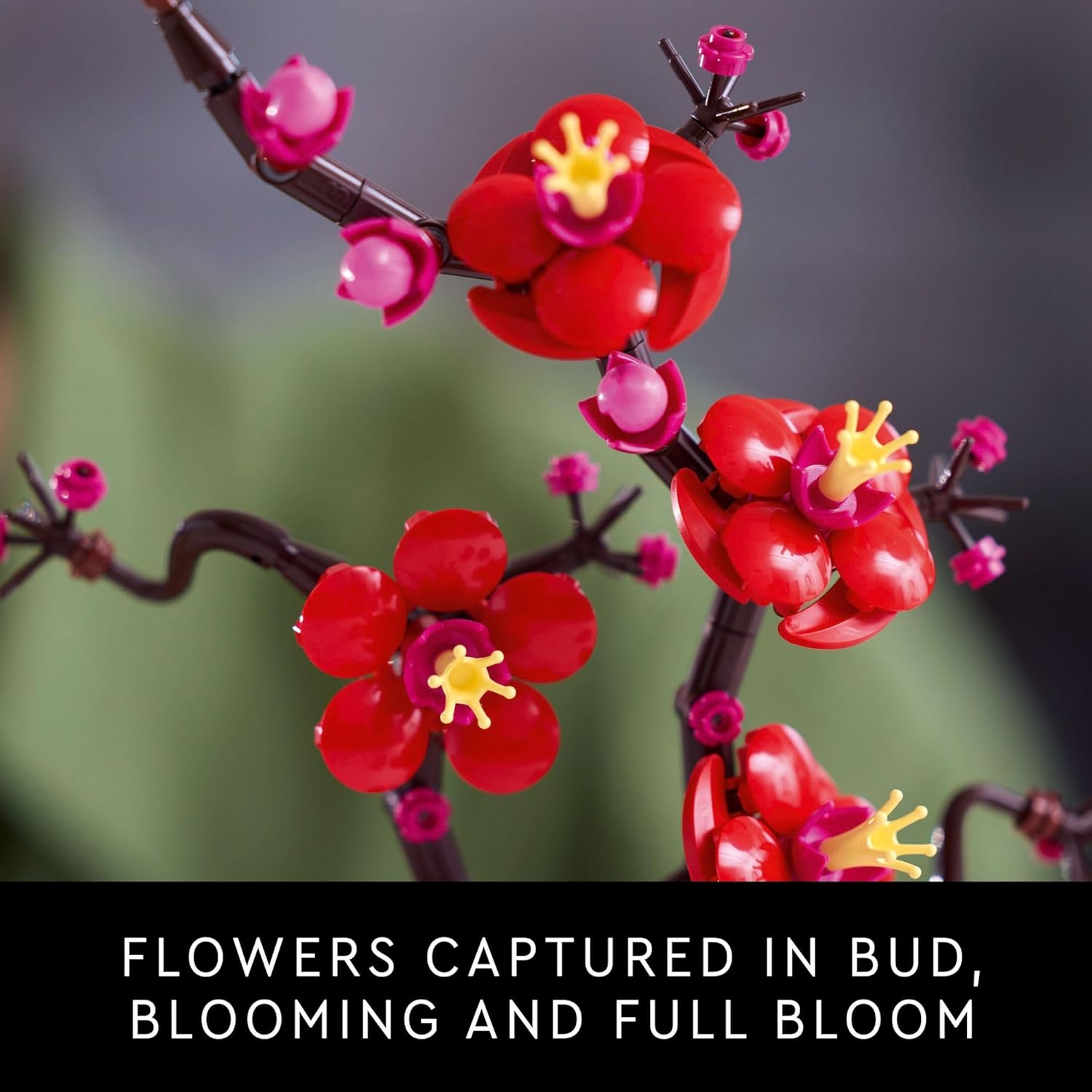 LEGO Botanicals - Juegos de construcción de flores de ciruela artif...