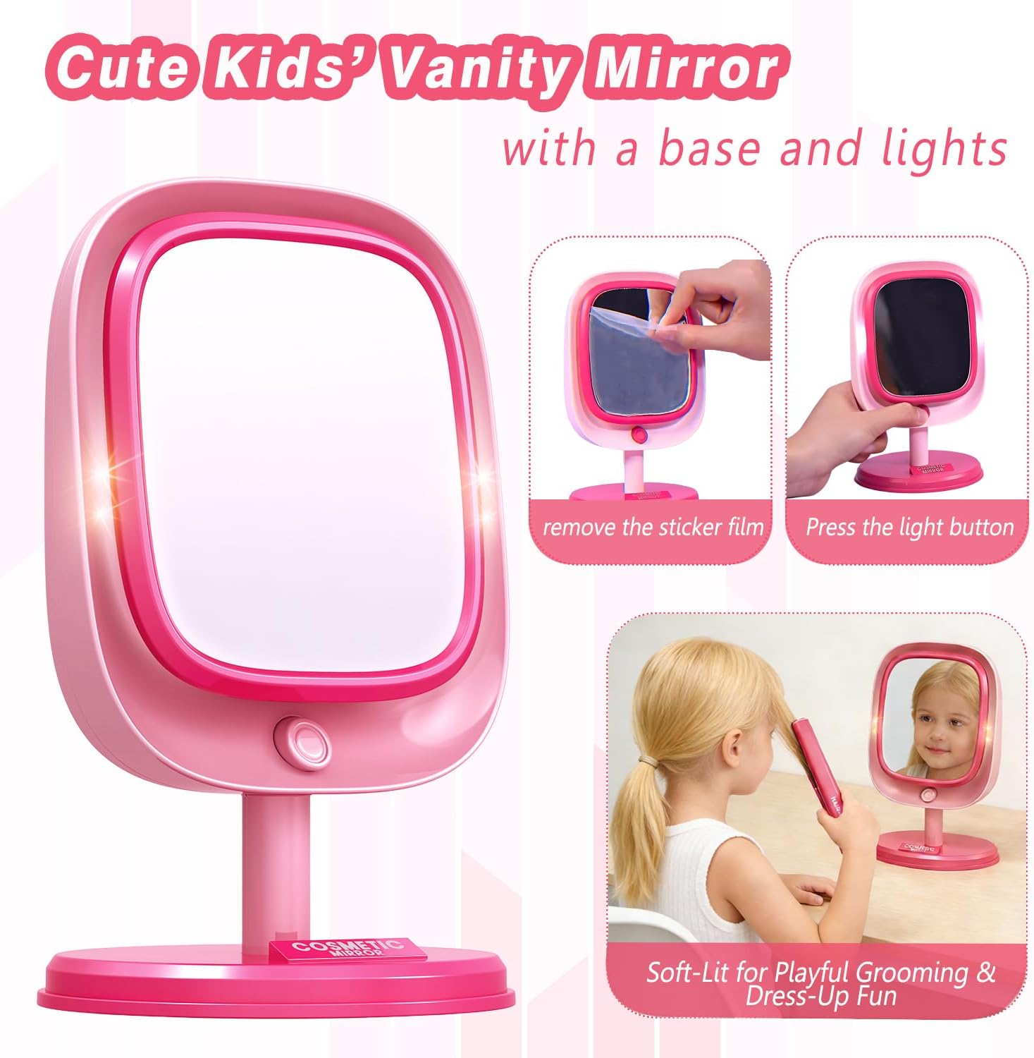 Juguetes de peluquería para niñas de 3 a 8 años, juego de peluquerí...