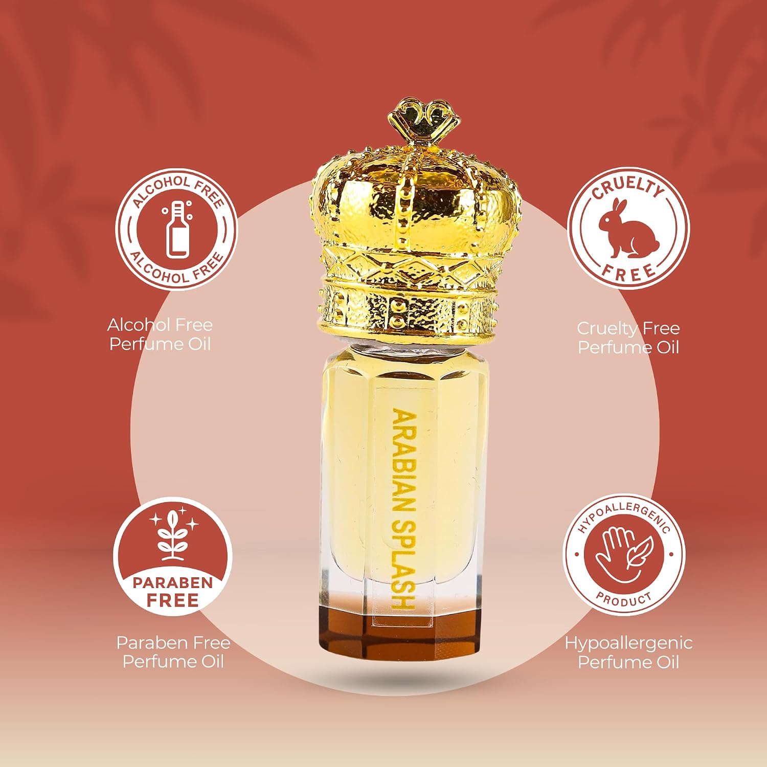 ARABIAN PERFUMES &amp; OILS ARABIAN SPLASH - Aceite de perfume sin...