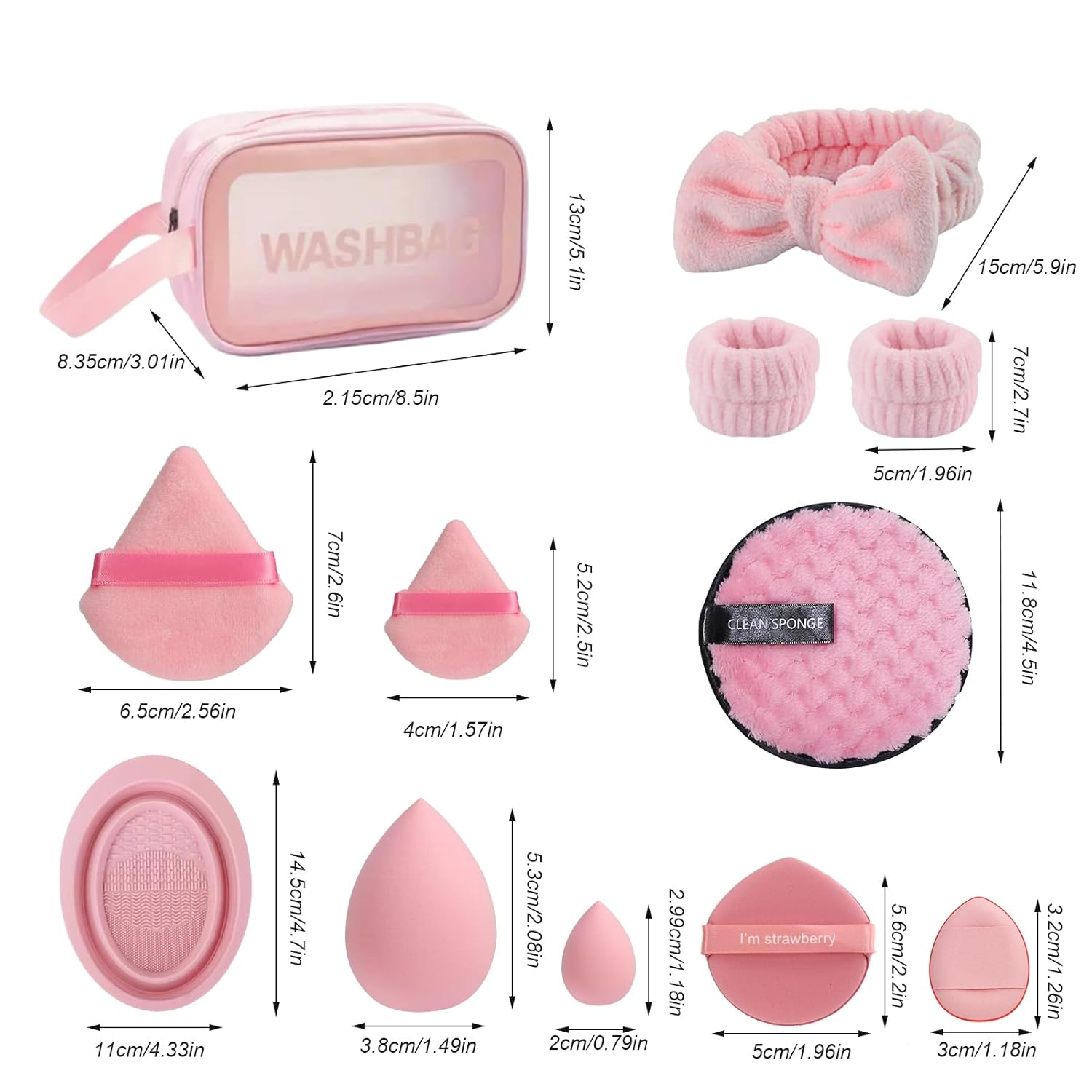 Juego de brochas de maquillaje, 42 piezas, juego de herramientas de...