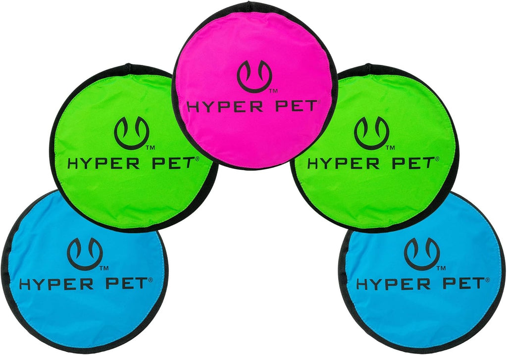 Hyper Pet Flippy Flopper - Disco volador de 9 pulgadas, flota en el...