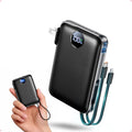Cargador portátil de 10000 mAh, batería 45% más pequeña con enchufe...