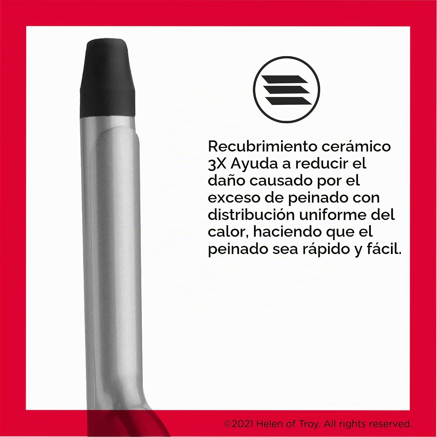 Revlon Perfect Heat - Plancha rizadora de cerámica triple | Para ri...