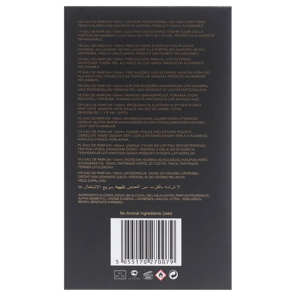 Fine Perfumery Obsidian Oud \u2013 Perfume de larga duración para m...