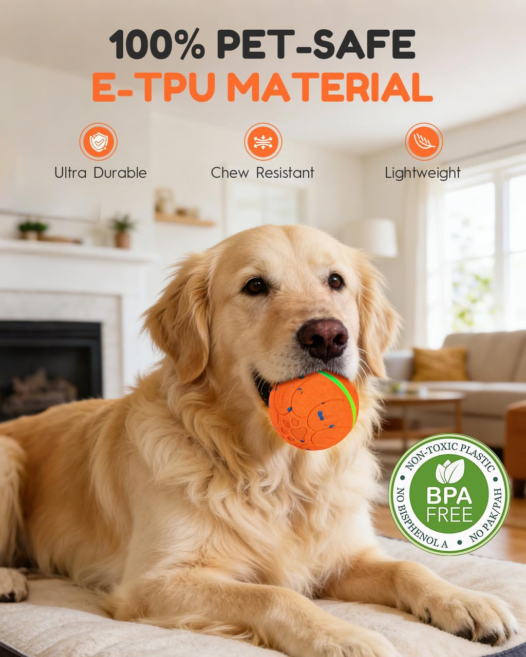 osou Juguetes interactivos inteligentes para perros, pelota de perr...
