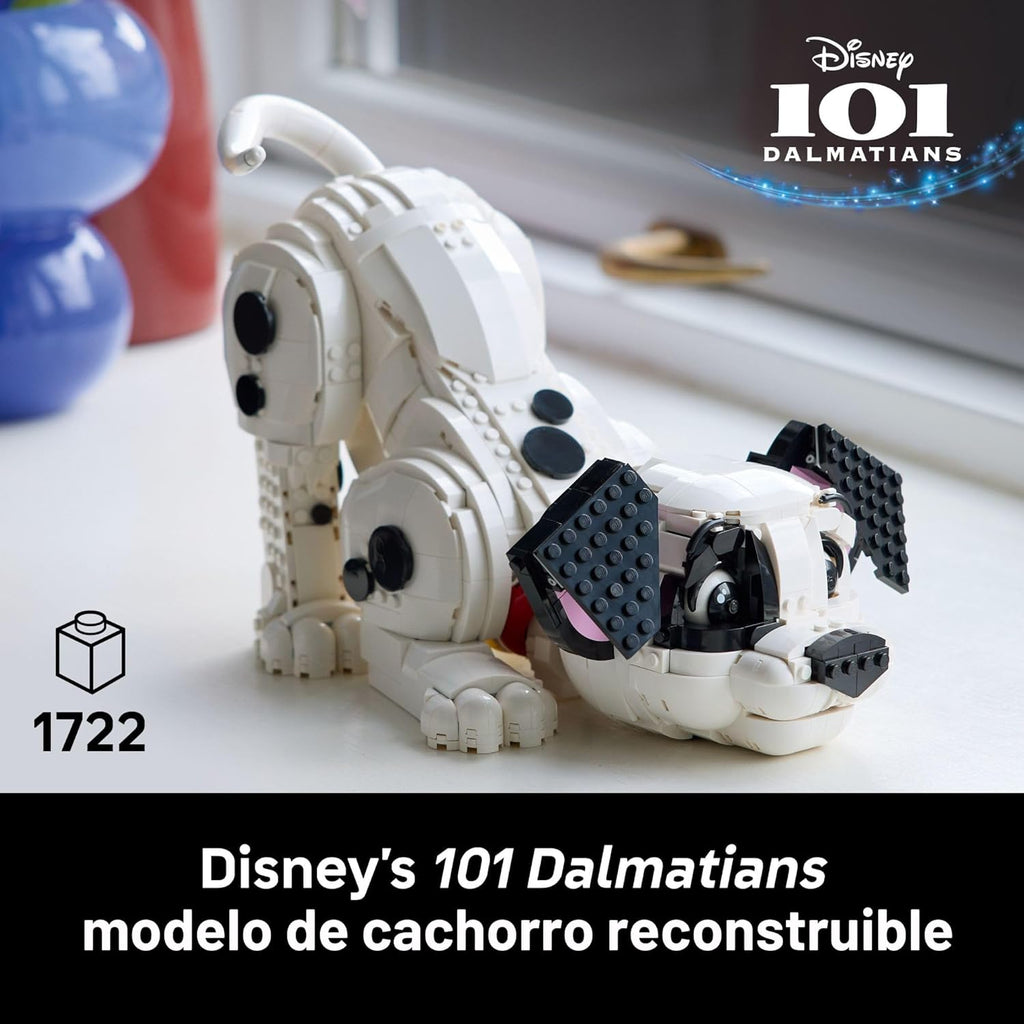 LEGO Disney - Juego de construcción de cachorros de 101 dálmatas pa...