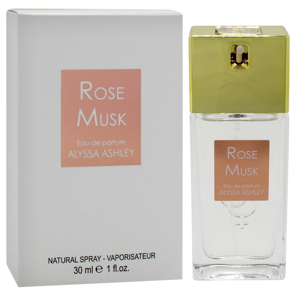 Alyssa Ashley Rose Musk - Mini perfumes para mujeres y colonia para...