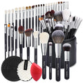 Bueart Design Pro maquillaje Artista 34Pcs Juego de brochas de maqu...