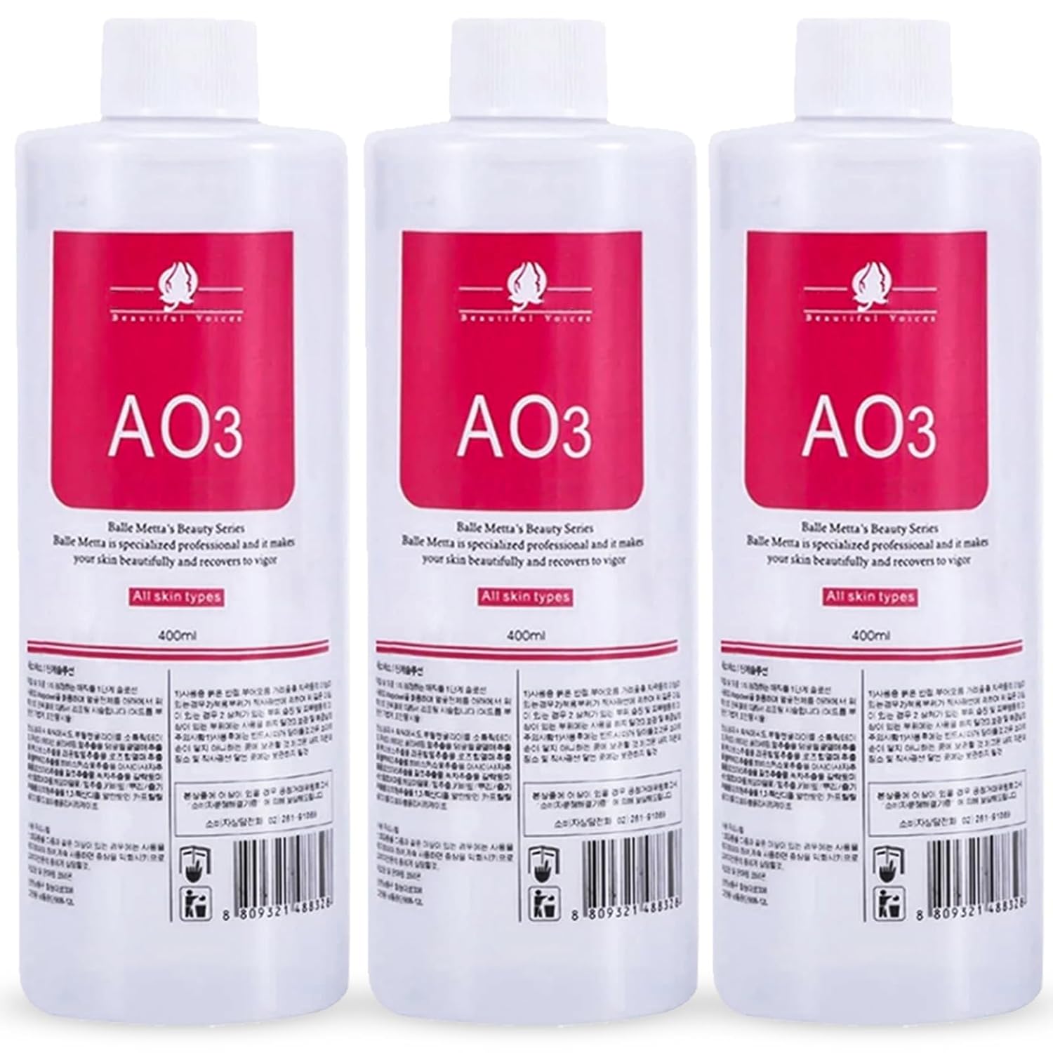 YMEYFAN Solución hidratante facial AO3 para máquina facial profesio...