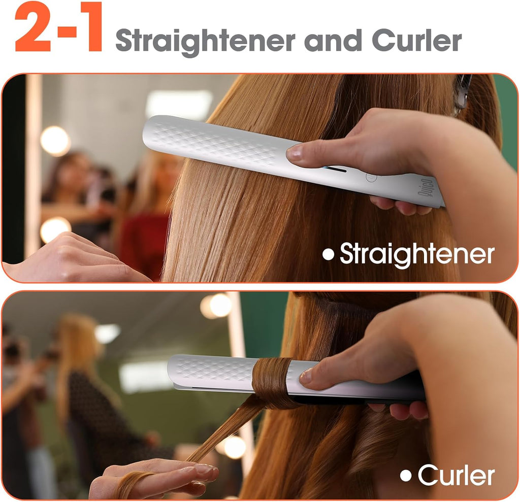 Quico - Plancha para el cabello, 110-240V, plancha para el cabello...