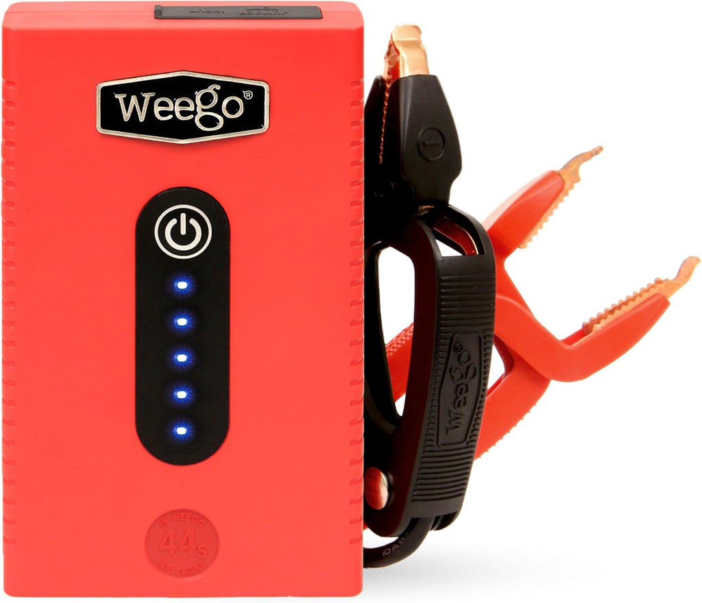 Weego 44s: Arrancador de batería de litio de 12V para automóvil de...