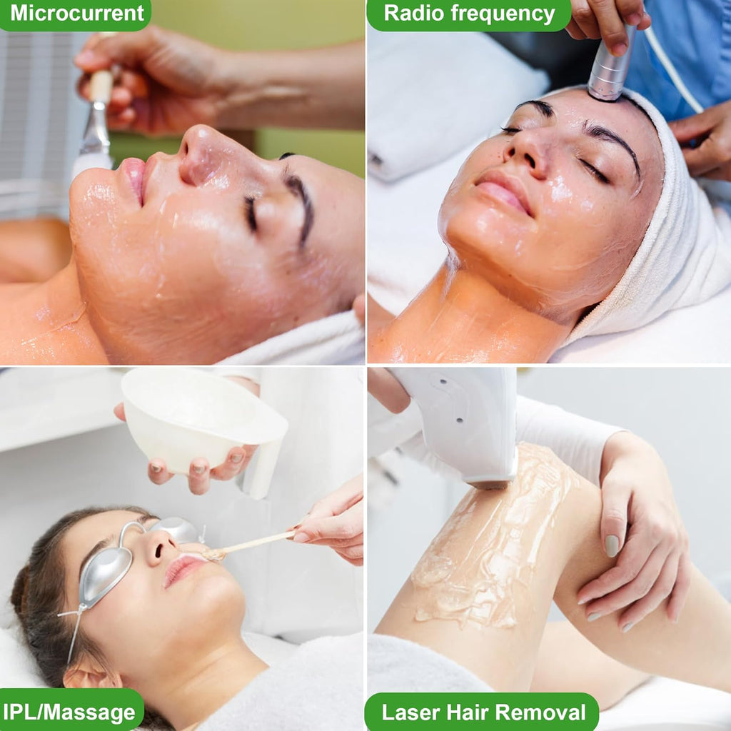 Gel conductor de aloe vera de 84 onzas líquidas para dispositivo fa...