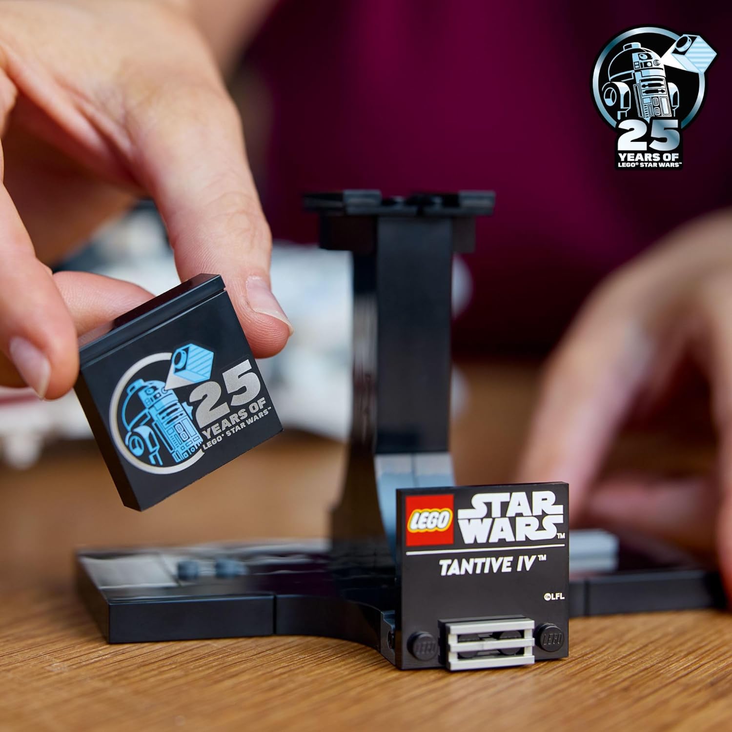 LEGO Star Wars: Una Nueva Esperanza Tantive IV, modelo de nave espa...
