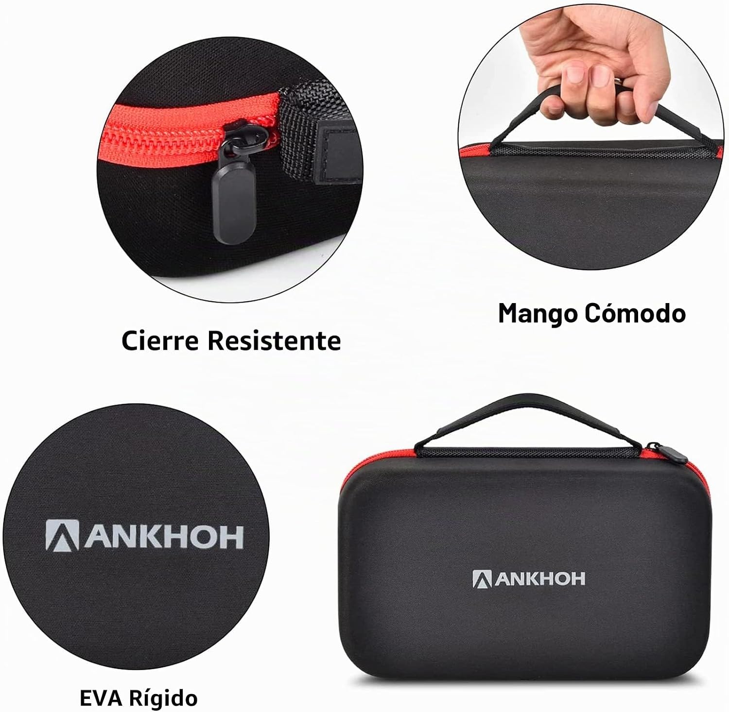 ANKHOH Estuche de transporte compatible con el arrancador de coche...