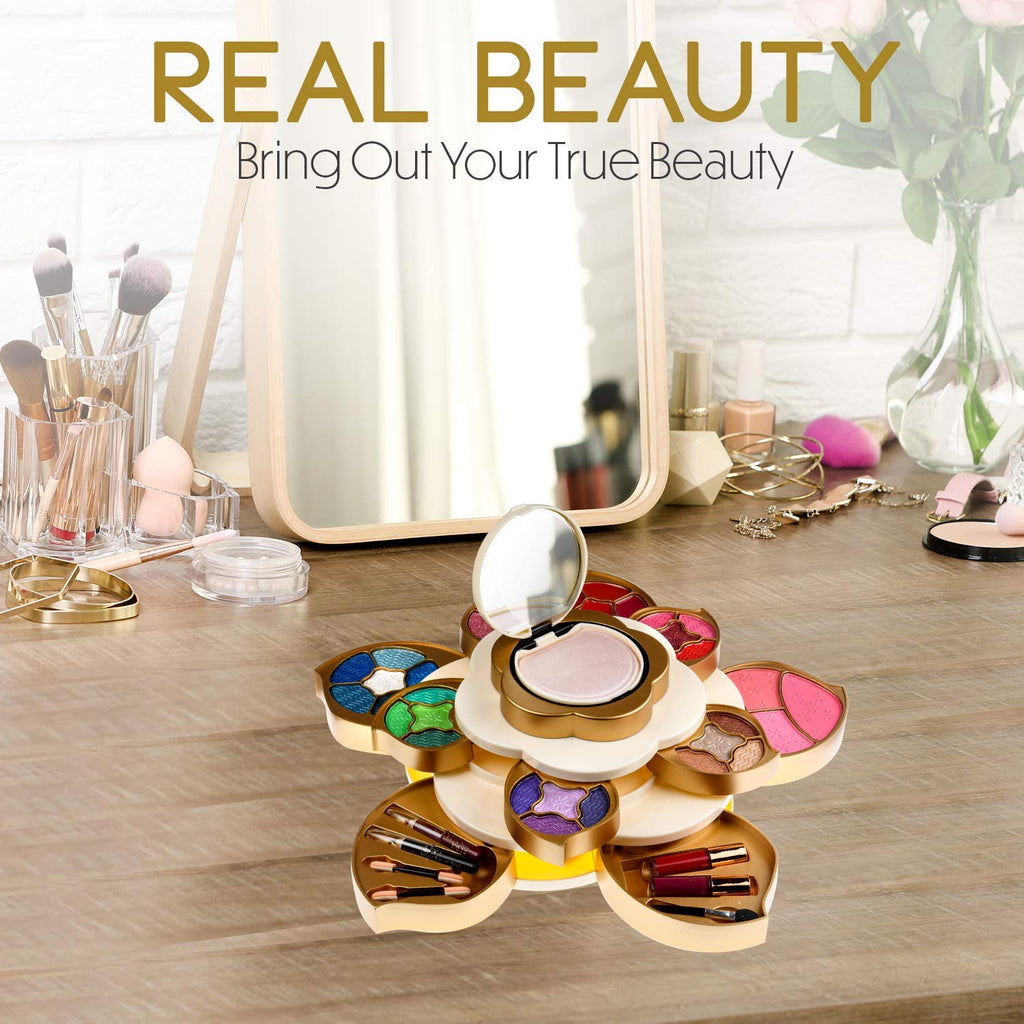 CoralBeau Kit de maquillaje todo en uno para adolescentes y mujeres...