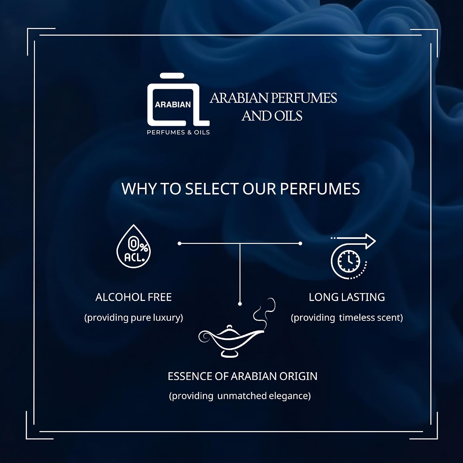 ARABIAN PERFUMES &amp; OILS Perfumes audaces sin alcohol para hombr...