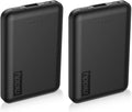 Miady - Paquete de 2 cargadores portátiles pequeños de 5000 mAh, ba...