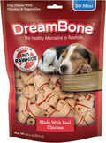 DreamBone Mini golosinas de pollo para perros, masticables diarios...