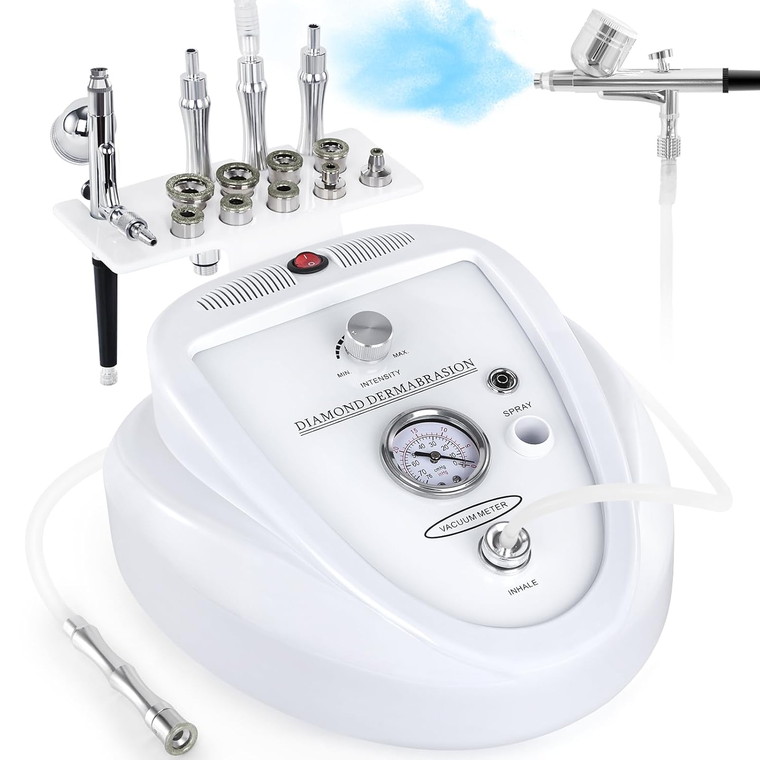 Máquina de microdermoabrasión con diamante 2 en 1, Yofuly con poten...