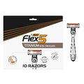 BIC Flex 5 - Maquinillas de afeitar desechables de 5 cuchillas para...
