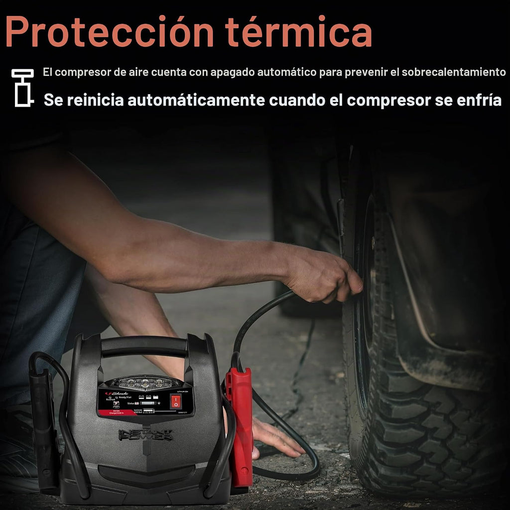 Schumacher Electric 1200A Arrancador de batería de litio para auto...