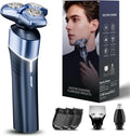 Maquinilla de afeitar eléctrica para hombres: afeitadora 3 en 1 con...