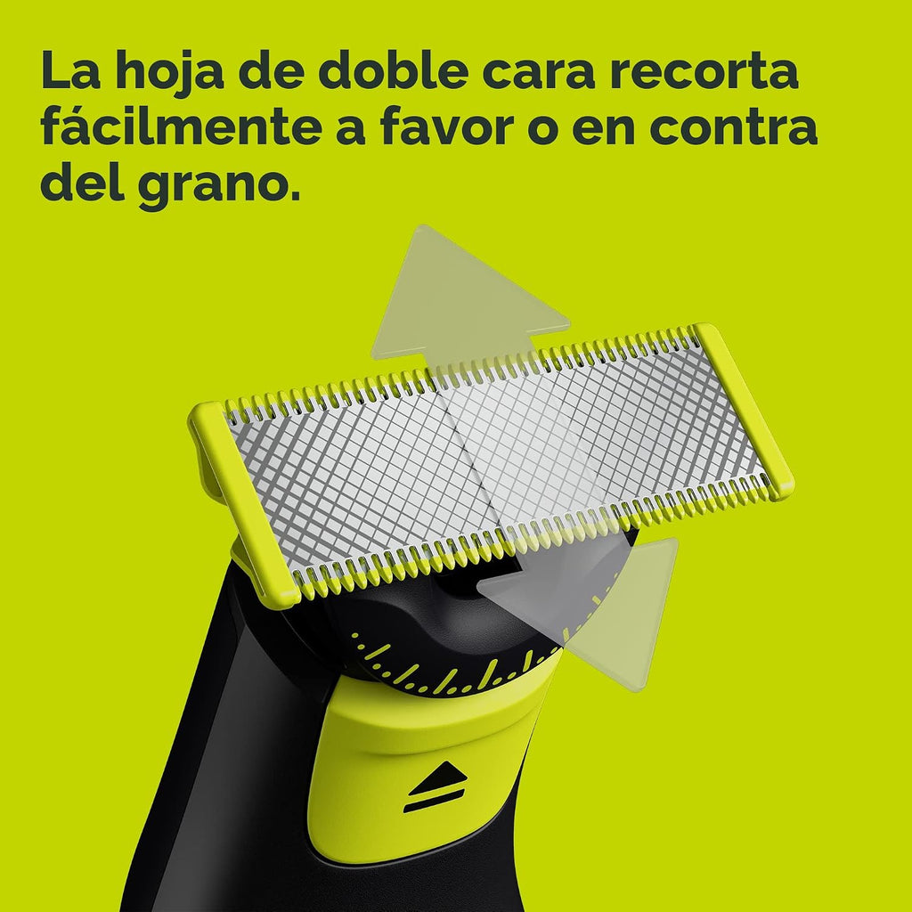 Philips Norelco OneBlade 360 con conectividad recortadora y afeitad...