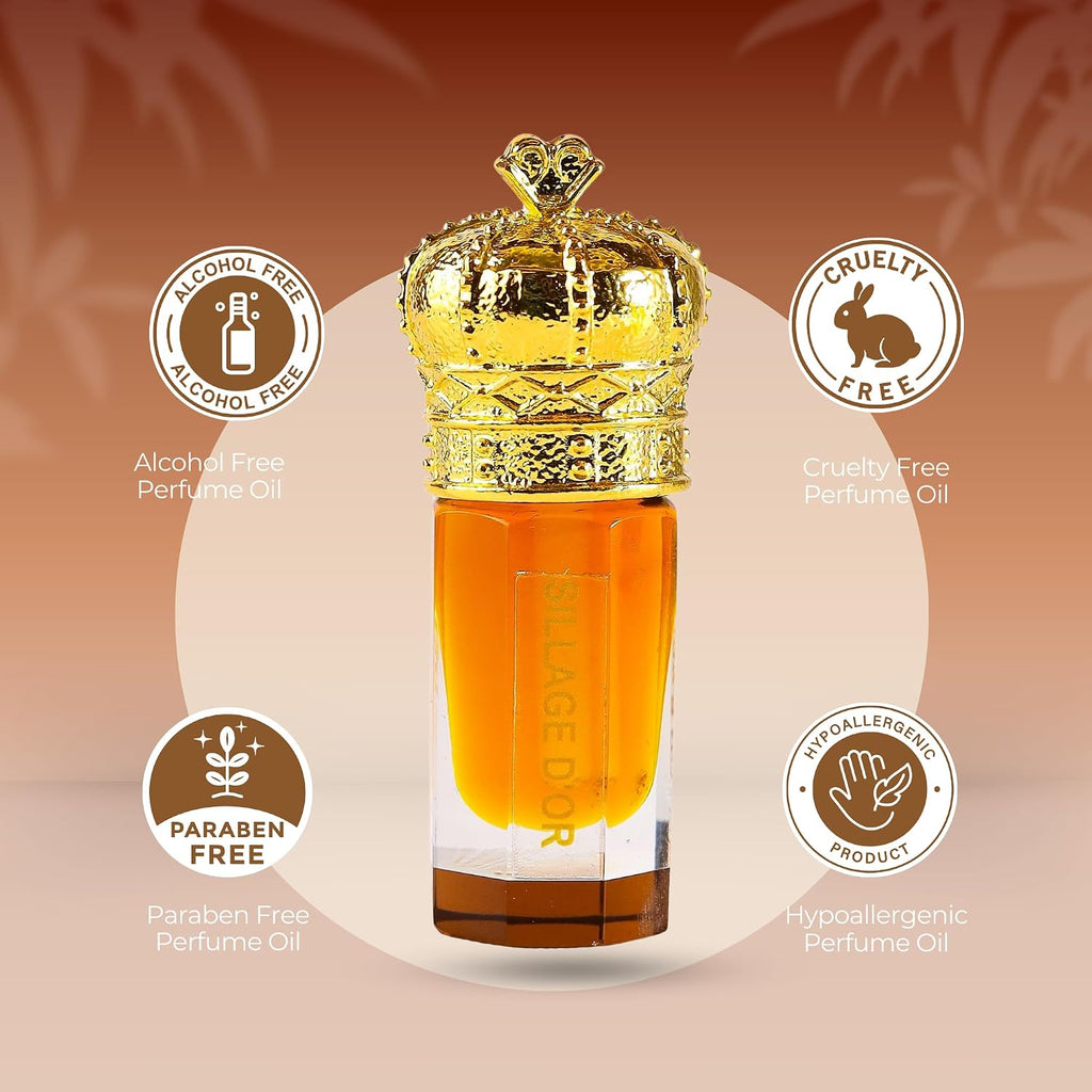 ARABIAN PERFUMES &amp; OILS Aceite de perfume Sillage D'or \u20...