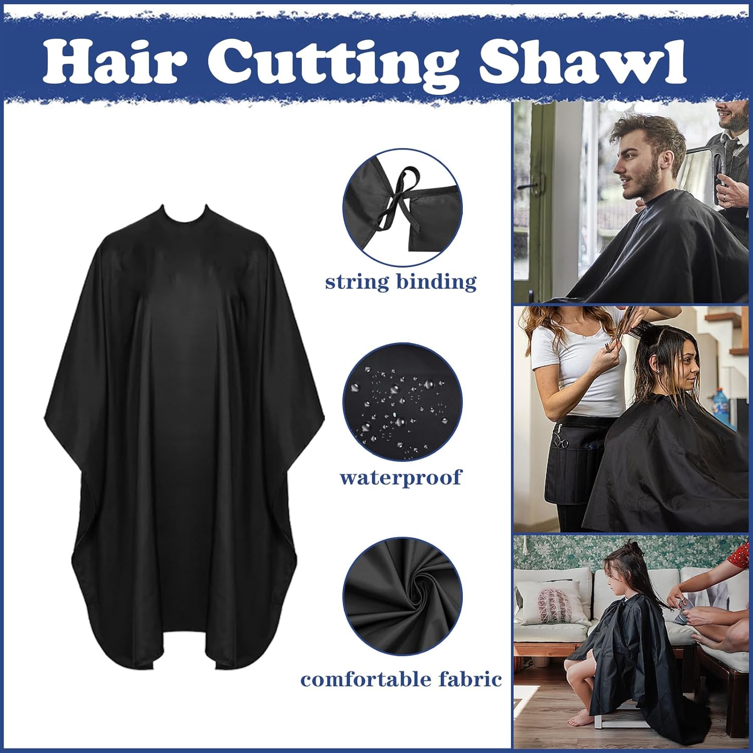 Juego de tijeras de corte de cabello, 27 piezas de tijeras profesio...