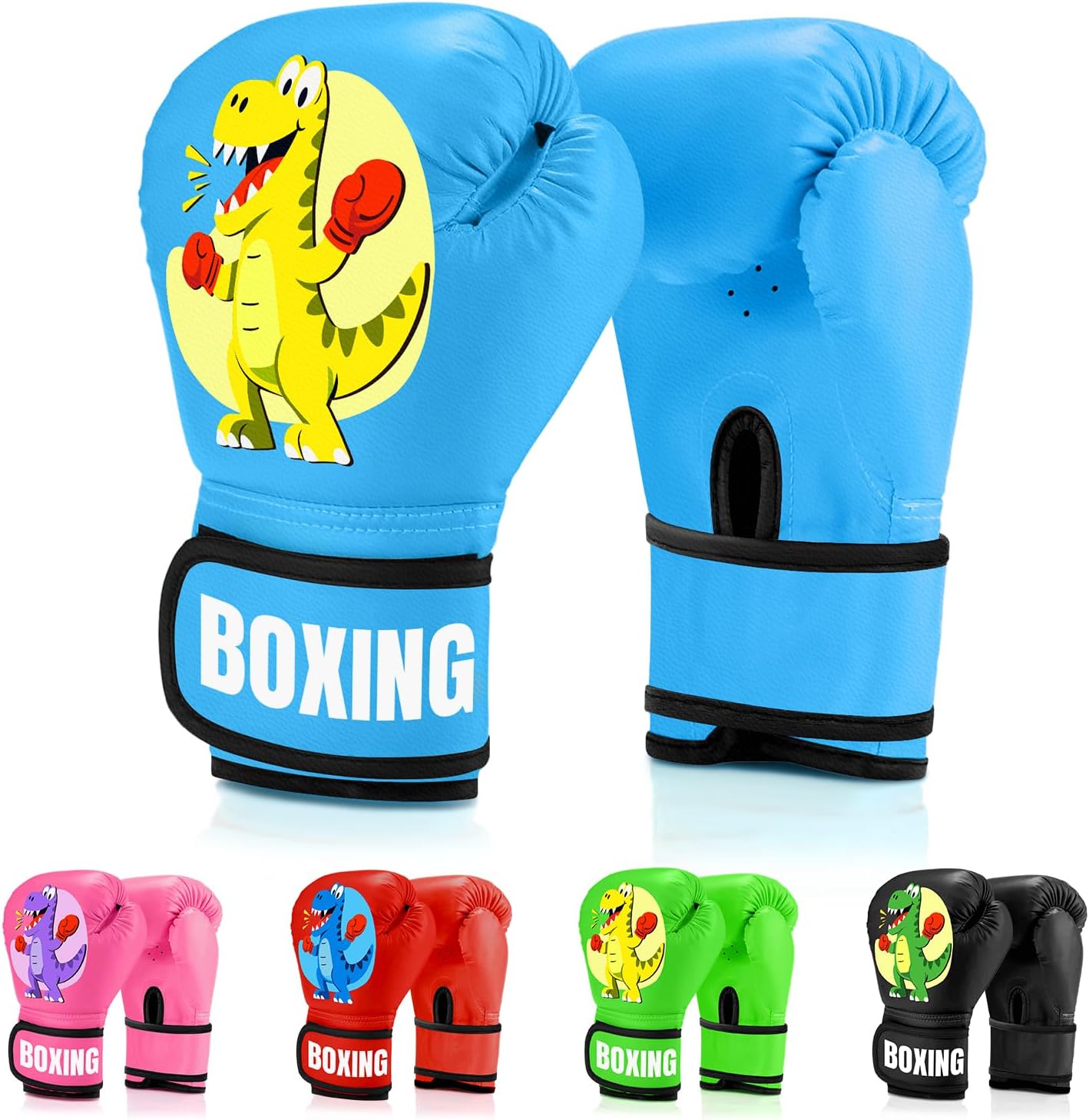 Guantes de boxeo para niños y niñas, guantes de entrenamiento de bo...