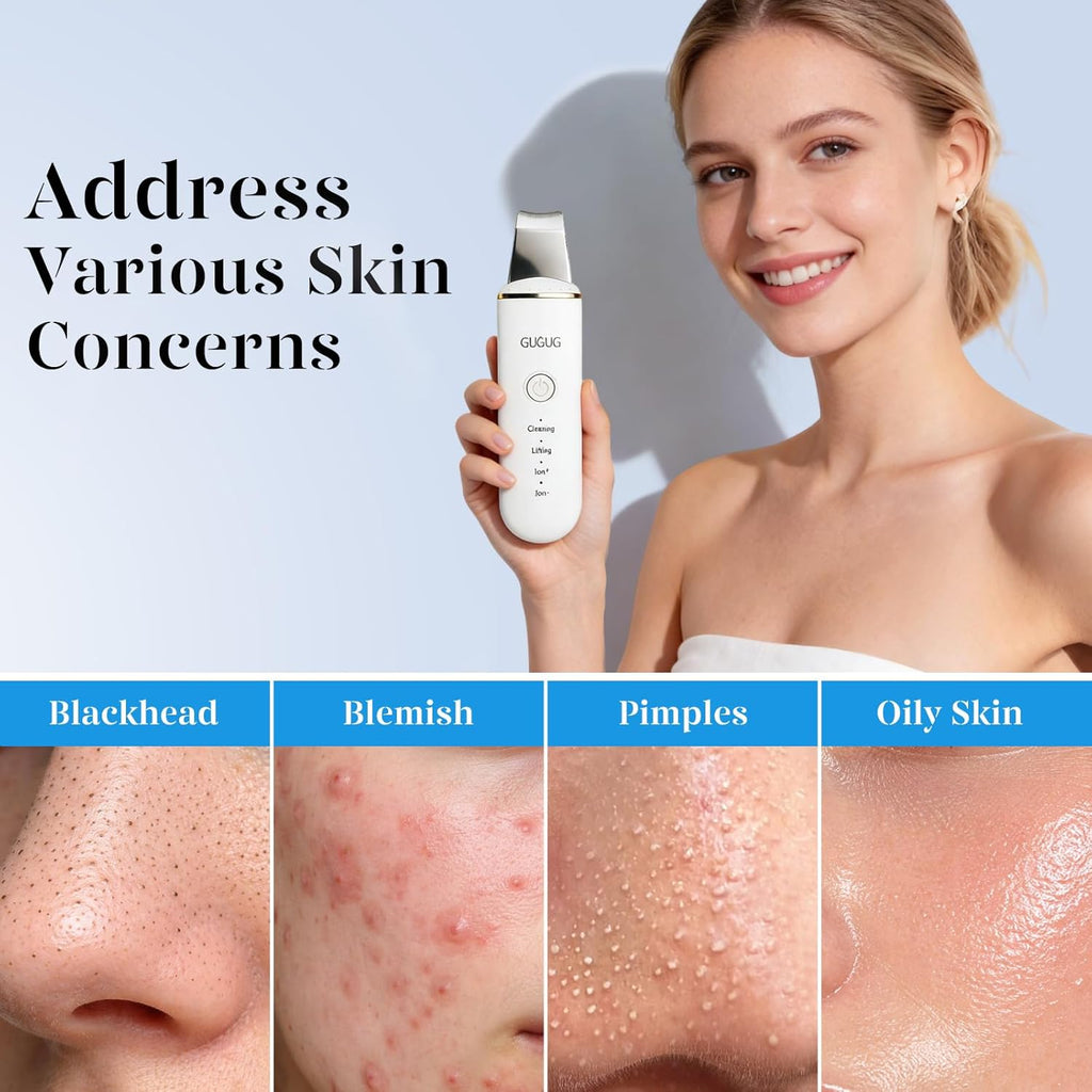 GUGUG - Espátula para exfoliar la piel, espátula facial, limpiador...