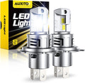 AUXITO Bombillas LED H4 9003, 50000 lúmenes, 6500 K, color blanco,...