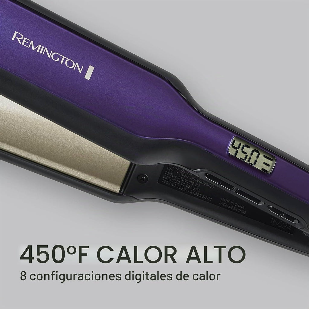 Remington 1 3\/4" Plancha plana, alisador de cabello con tecnol...