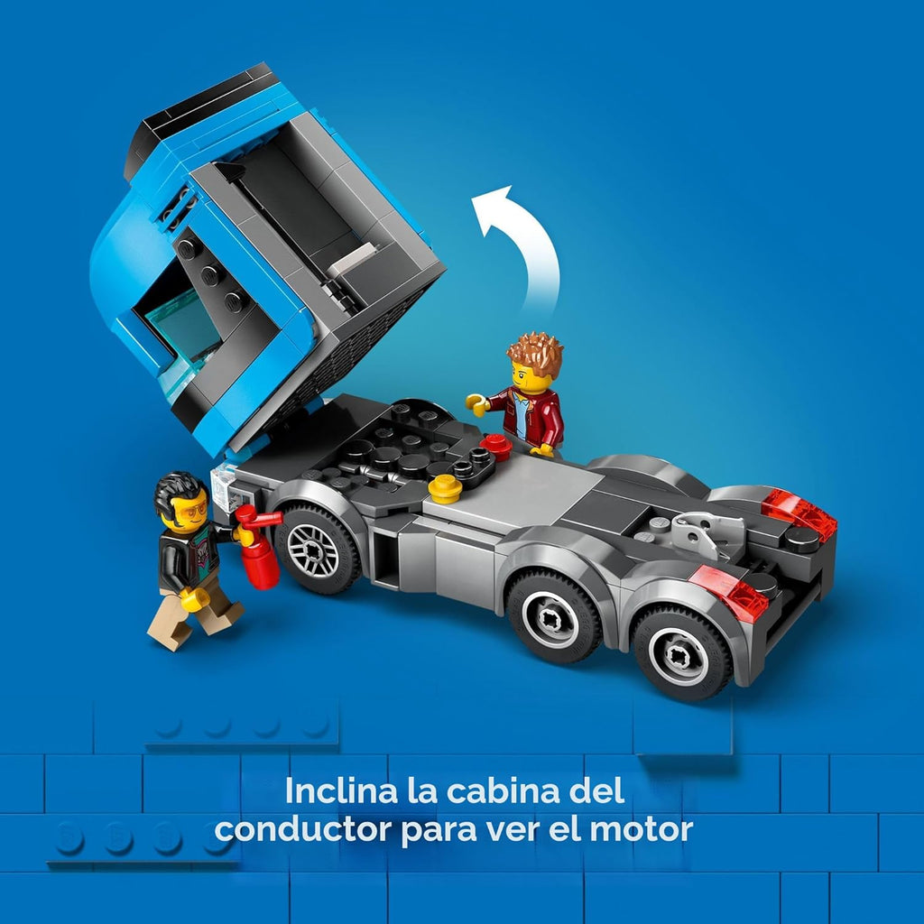 LEGO City Camión Transportador de Autos con Autos Deportivos Juego...