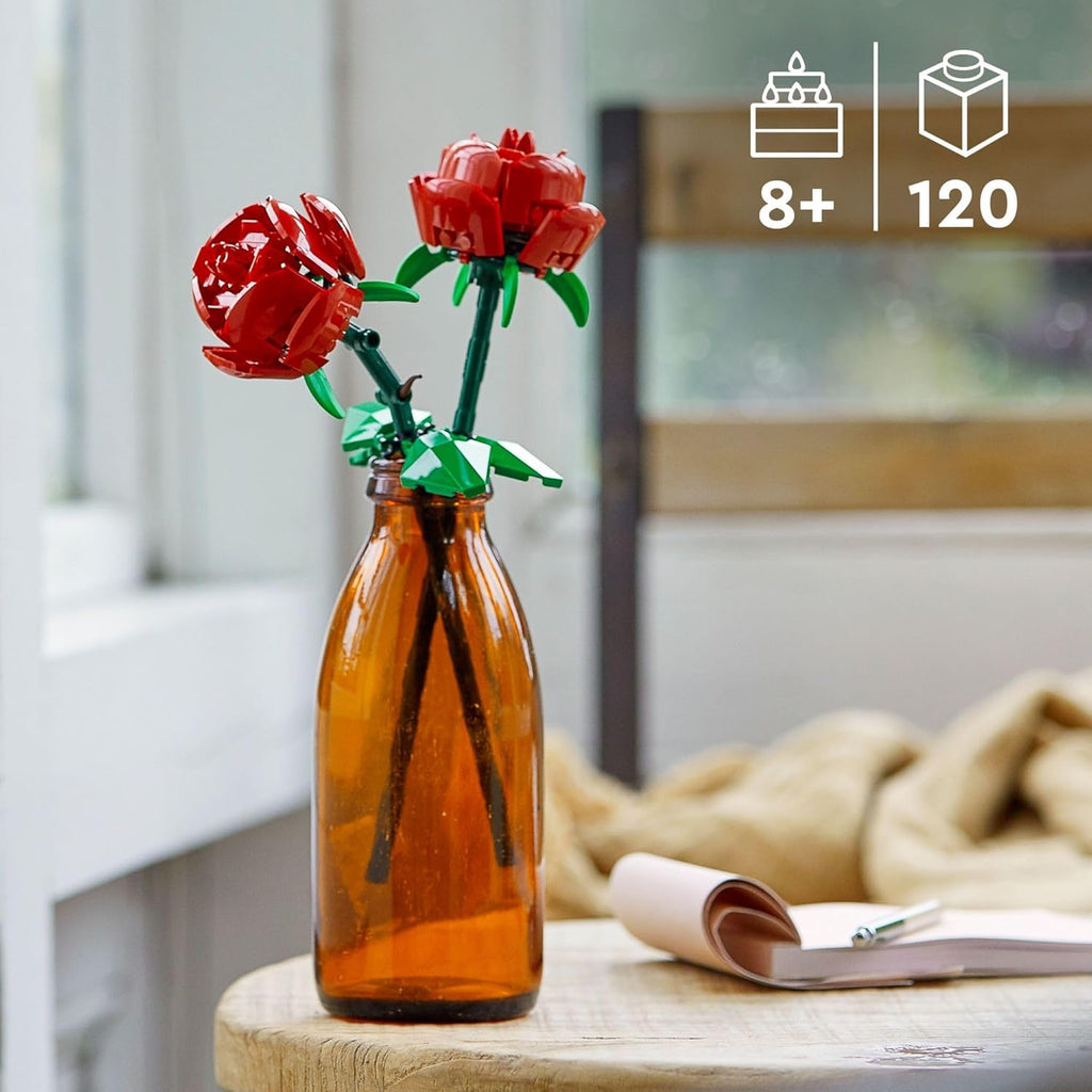 LEGO Rosas - Juguete de construcción para niños, niñas y niños, a p...