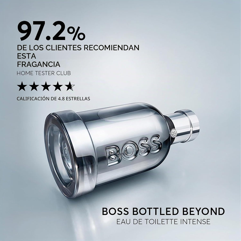 BOSS Bottled Beyond Eau de Toilette Intense - Colonia de cuero flor...