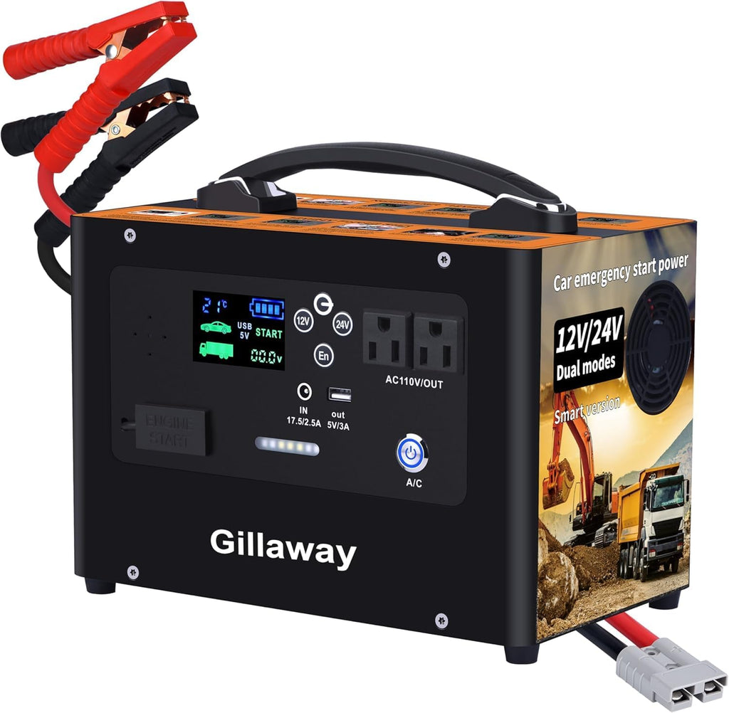Gillaway V10 10000A arrancador de coche, batería de litio de reserv...