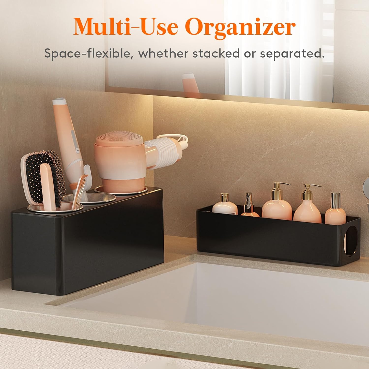 Lifewit Organizador de Herramientas para el Cabello, Soporte Extraí...