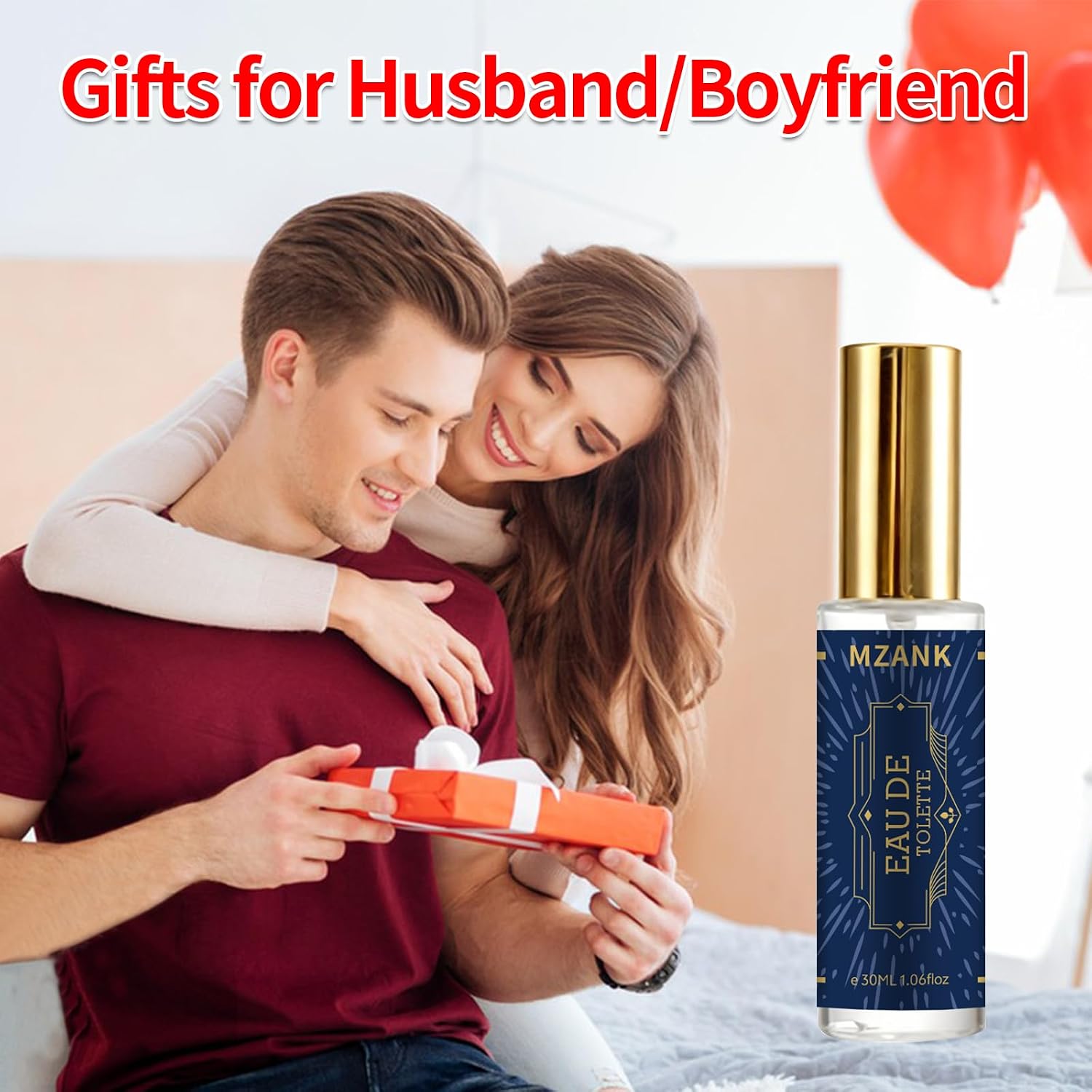 MZANK Paquete de 4 Colonia para Hombre (4x30ml), Perfume para Él, R...
