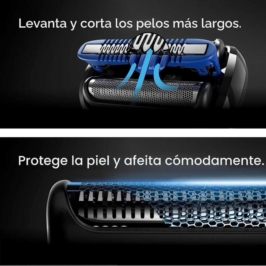 Braun Series 6 - Afeitadora eléctrica para hombres, maquinilla de a...