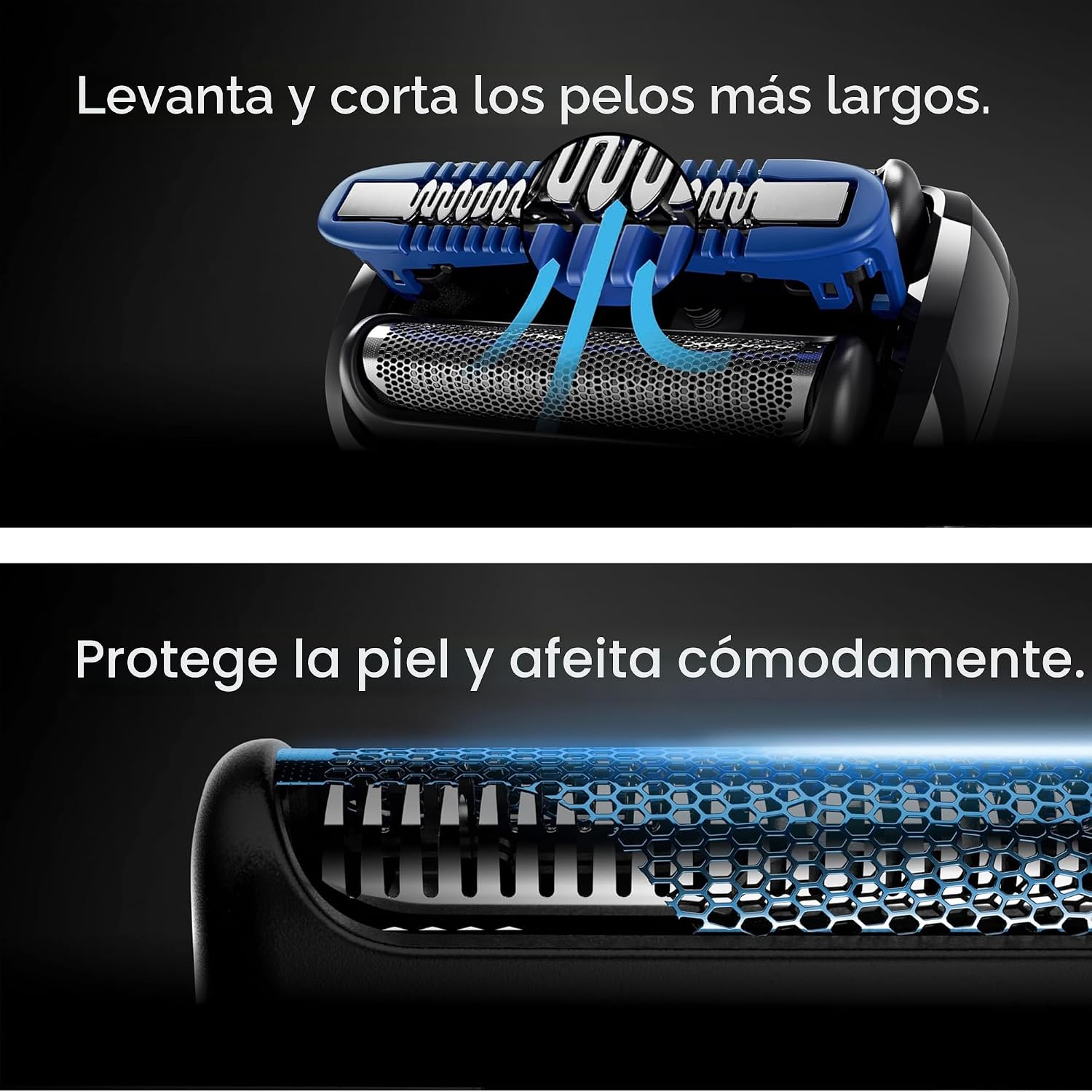 Braun Series 6 - Afeitadora eléctrica para hombres, maquinilla de a...