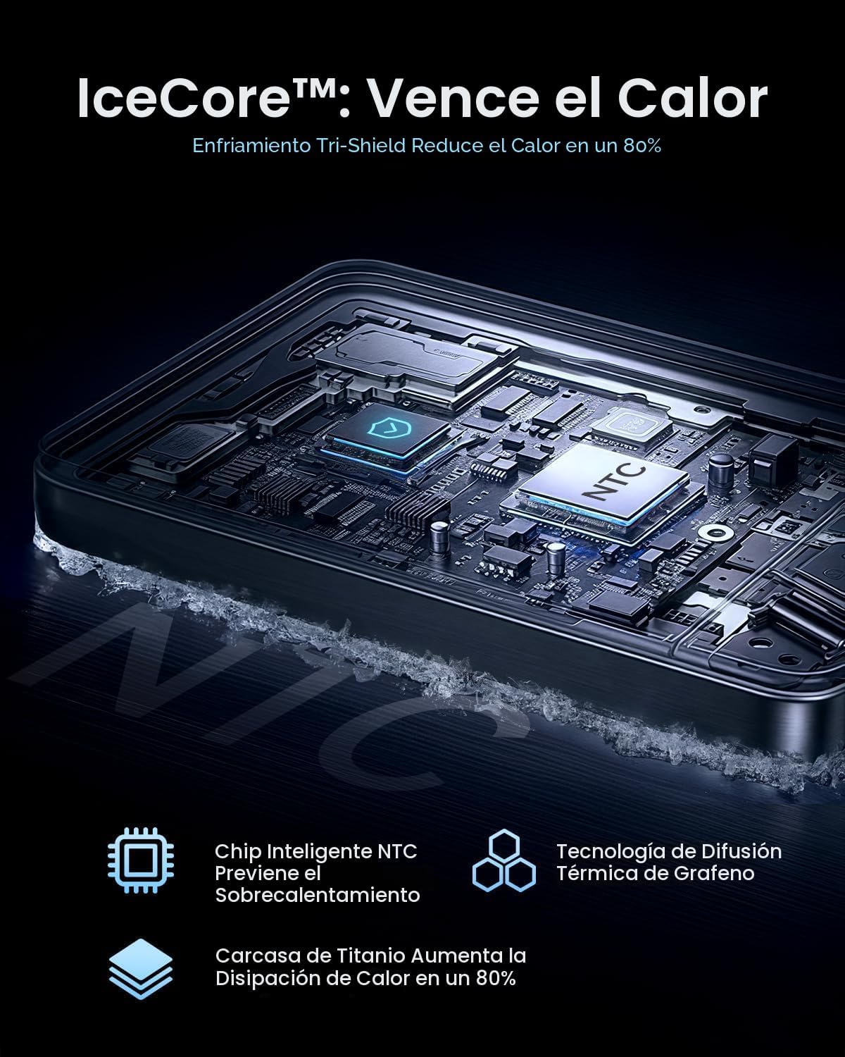 ULiXWH 10,000 mAh para cargador de batería MagSafe ultra delgado, c...