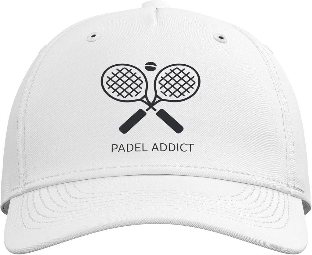 Padel Addict Game On! Gorra de béisbol ajustable para entusiastas d...