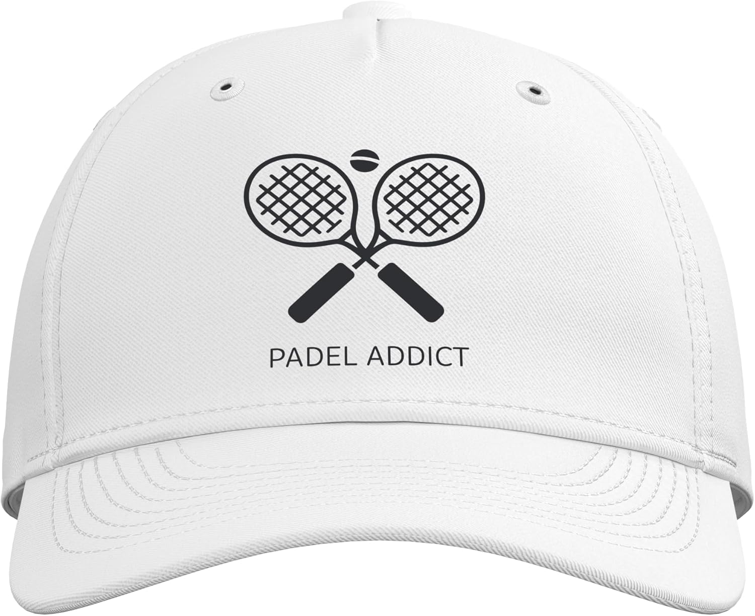 Padel Addict Game On! Gorra de béisbol ajustable para entusiastas d...
