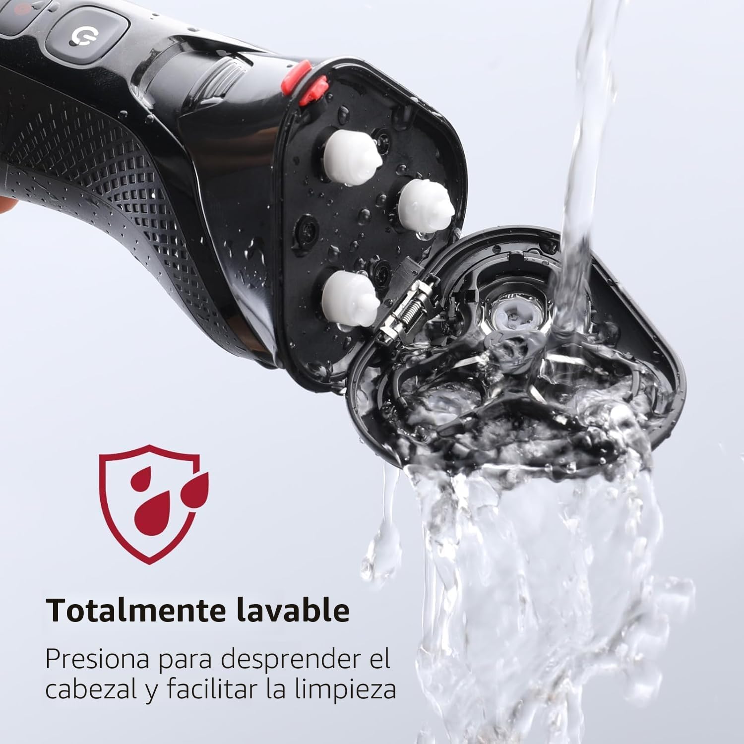 Maquinilla de afeitar eléctrica rategist 3 en 1 para hombres: acele...